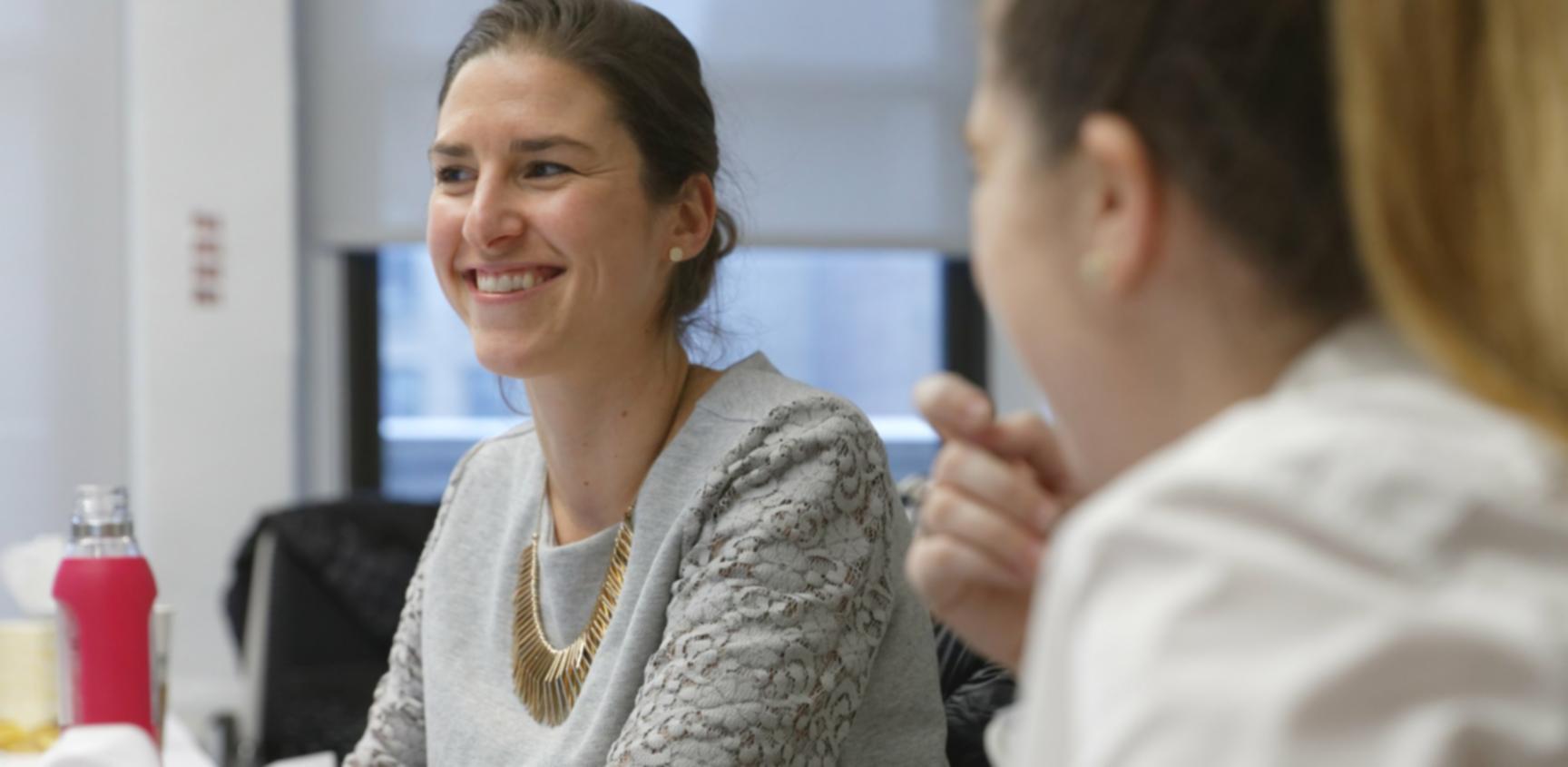 Interaktive Webinar-Umgebung mit Teilnehmern in Live-Kommunikation